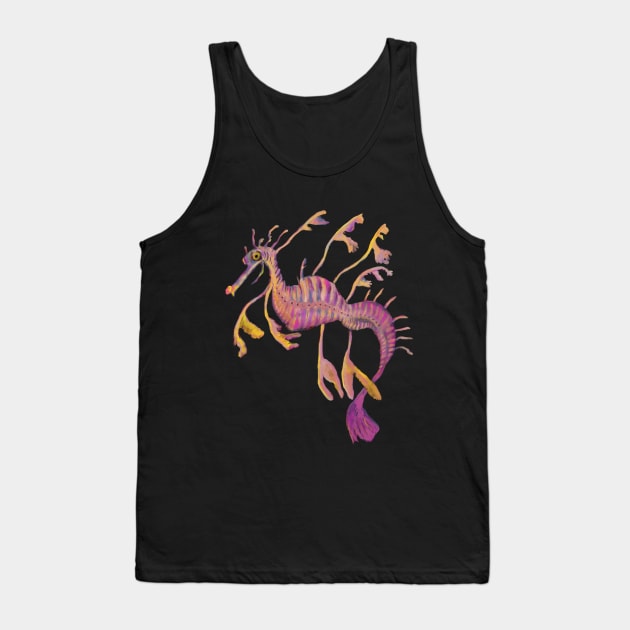 Hippocampus - Seahorse Tank Top by lordy